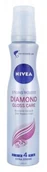 Kosmetyki do stylizacji włosów - Nivea Diamond Gloss Care pianka do włosów 150 ml dla kobiet - miniaturka - grafika 1