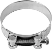 Akcesoria do urządzeń ogrodniczych - VOREL Obejma opaska śrubowa zaciskowa ocynkowana GBS W1 92-97mm - miniaturka - grafika 1