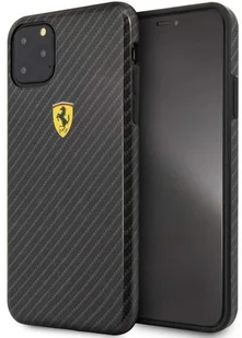 Ferrari On Truck Racing Shield Hardcase - Etui iPhone 11 Pro Max (Carbon Effect/Black) - Etui i futerały do telefonów - miniaturka - grafika 2