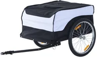 Przyczepki rowerowe - Homcom Wisiorek Do Transportu Last Wisiorek Załączników Obciążeń-Rowerowy Rower Wisiorek Cargotr Ailer, Biały, M (B71-004) - miniaturka - grafika 1