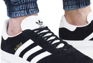 Adidas GAZELLE BB5476 czarny - Buty sportowe męskie - miniaturka - grafika 3