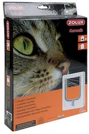 Pozostałe akcesoria dla kotów - Zolux Drzwiczki dla kota 2reg białe - miniaturka - grafika 1