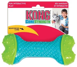 Kong Zabawka PFC11E Core Strenght Bone Kość M/L - Zabawki dla psów - miniaturka - grafika 2
