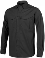 Odzież taktyczna i umundurowanie - Helikon tex Koszula DEFENDER Mk2 long sleeve - PolyCotton Ripstop - Czarny-Black - 3XLarge (KO-DF2-PR-01-B08) HE.KO-DF2-PR-01-B08 - miniaturka - grafika 1