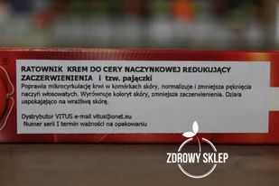 Dr Retter Ratownik 134 Krem do cery naczynkowej na pajączki 40g - Kremy do twarzy - miniaturka - grafika 2