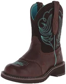 Buty do jazdy konnej - Ariat partnerstwa europejskiego WMNS fatbaby Saddle Western buty russet Rebel -  brązowy -  38.5 EU 10016238-200 - miniaturka - grafika 1