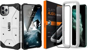 Spigen Szkło do etui Glas.tR Slim FC AM iPhone 11 Pro Max, Xs Max, czarne 8809671018312 - Szkła hartowane na telefon - miniaturka - grafika 11