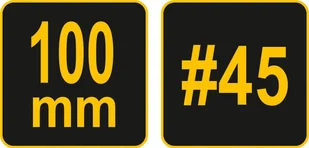 VOREL PRZECINAK MURARSKI 215 X 25 X 100 MM Z OSŁONĄ DŁONI - Pozostałe narzędzia ogrodowe - miniaturka - grafika 3