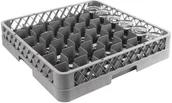 Pojemniki i kosze gastronomiczne - Vogue Kosz na szklanki | 36 przegródek | 500x500mm F614 - miniaturka - grafika 1