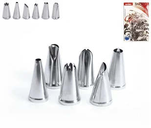 Orion Tylki/końcówki do dekoracji z adapterem 6 elementów - Pozostałe akcesoria kuchenne - miniaturka - grafika 2