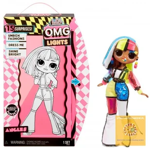 MGA L.O.L Surprise OMG Doll Lights Series AA Shapes LOL STREFADZIECIAKOW.PL 565178E7C - Lalki dla dziewczynek - miniaturka - grafika 3