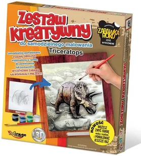 Mirage Hobby Zestaw Kreatywny do malowania Dino.Triceratops - Zabawki kreatywne - miniaturka - grafika 2