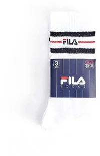 Fila Skarpetki NORMAL SOCKS 3 PARY WHITE - F9092-300 KZS-8300958852907 - Skarpetki męskie - miniaturka - grafika 2