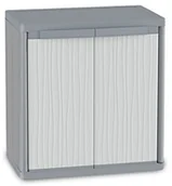 Pozostałe meble ogrodowe - Terry Jumbo 900 Wave szafka pod umywalkę z tworzywa sztucznego, kolor:szary; rozmiar XL:89,7 x 53,7 x 94,5 cm. - miniaturka - grafika 1