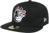 Czapki i chusty sportowe męskie - New Era Czapka 59Fifty Team Fire Orioles by czarny, 7 7/8 (62,5 cm) - miniaturka - grafika 1