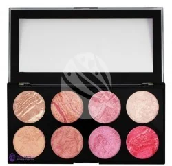 Makeup Revolution Ultra Blush Palette 8 Zestaw róży do policzków Blush Queen 13g MAKE UP REVOLUTION - Róże do policzków - miniaturka - grafika 2
