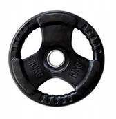 Obciążenia - TOK10 Czarny Talerz Olimpijski Ogumowany 10 Kg Hms - miniaturka - grafika 1