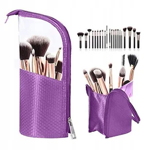 Etui na pędzle organizer kosmetyczka podróżna - Kosmetyczki, organizery i kuferki - miniaturka - grafika 8