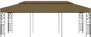 vidaXL Altana, 6 x 3 m, taupe, 180 g/m - Altany ogrodowe - miniaturka - grafika 2