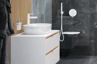 Actima Bateria umywalkowa PI biała AREX.1201WH - Baterie umywalkowe - miniaturka - grafika 3