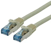 Kable miedziane - Rotronic ROLINE S FTP Patch Cable C6 A LSOH CL, szary 2m 21.15.2802 - miniaturka - grafika 1