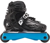 Rolki - rolki KATIK K Brusle Jnr Aggressive Black-Blue BLACK-BLUE) - miniaturka - grafika 1