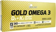 Produkty specjalne dla sportowców - Olimp Gold Omega 3 D3 + K2 Sport Edition 60 caps - miniaturka - grafika 1