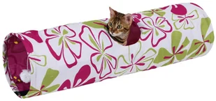 Kerbl Tunel dla kota Flower, 25x90 cm, 82638 82638 - Legowiska dla kotów - miniaturka - grafika 2