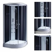 Kabiny z hydromasażem - Kabina prysznicowa z hydromasażem 90x90 WSH-7602A WSH-7602A - miniaturka - grafika 1