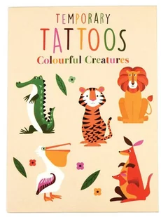 Rex London Trade Zmywalne Tatuaże - Zwierzaki - Rex London Trade 27347 - Zabawki kreatywne - miniaturka - grafika 2