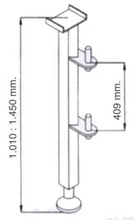 Vidaxl 081 08172277 elektryczna linowa budowlana Minor P-300 + Niski maszt + Ramie robocze udźwig 300 kg) 72277-uniw - Wciągarki - miniaturka - grafika 9