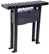 Ławki ogrodowe - Ławeczka ogrodowo-cmentarna Laura - miniaturka - grafika 1