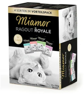 Miamor Ragout Royale Mix w sosie Saszetka 12*100g 74070 - Mokra karma dla kotów - miniaturka - grafika 5