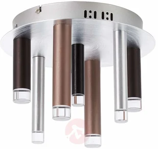 Brilliant Lampa sufitowa LED Cembalo ściemniana 7-pkt. - Lampy sufitowe - miniaturka - grafika 4