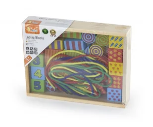 Viga VIGA 58505 EDUKACYJNE SENSORYCZNE KLOCKI DO NAWLEKANIA (1851, Viga) VIGA 58505 EDUKACYJNE SENSORYCZNE KLOCKI DO NAWLEKANIA (1851, Viga) Viga - Zabawki sensoryczne - miniaturka - grafika 2
