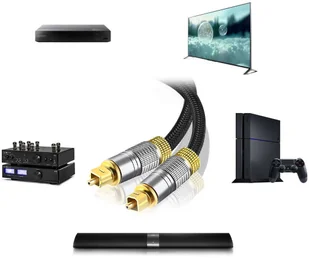 Alogy Kabel optyczny cyfrowy Alogy 6.0mm przewód Audio TV PC 5m 10532X1 - Kable - miniaturka - grafika 6