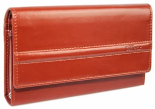 Wilmar (PL) Portfel Damski (PL) Klamra 16 cm Skóra Włoska Z Kartami P15 Ozdobna Nitka RFID - Portfele Wilmar (PL) Portfel Damski (PL) Klamra 16 cm Skóra Włoska Z Kartami P15 Ozdobna Nitka RFID - Portfele - miniaturka - grafika 9