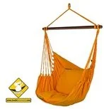 Koala Fotel hamakowy szeroki, Bird of Paradise pomarańczowy, 130x127 cm - Hamaki - miniaturka - grafika 3