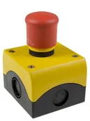 Wyłączniki światła i elektryczne - Eaton (Moeller) przycisk awaryjny M22-PV/KC11/IY 216525 - miniaturka - grafika 1