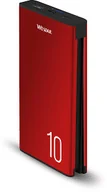 Powerbanki - Wesdar S1 10000mAh Czerwony - miniaturka - grafika 1