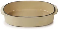 Miski i półmiski - Revol Miska do zapiekania Caractere beżowa 26x18,5 cm - miniaturka - grafika 1