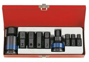 KING TONY zestaw nasadek udarowych, 11 szt 6411MP - Klucze i nasadki - miniaturka - grafika 2