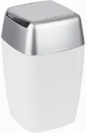Kosze na śmieci - Spirella Kosz na odpady RETRO biały - miniaturka - grafika 1