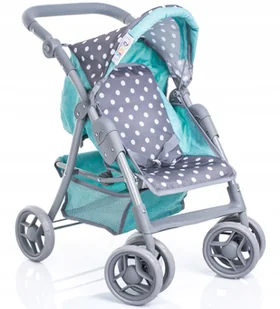 Duży wózek dla lalek Spacerówka +lalka Bobas Doris - Wózki dla lalek - miniaturka - grafika 16