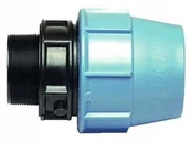 Rury - Złączka Skręcana Pe 25x1/2 Gwint Zewnętrzny Do Wod - miniaturka - grafika 1