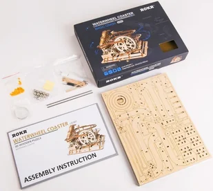 Robotime Technology (Suzhou) CO.,LTD. Drewniany Model Puzzle 3D Tor Mechaniczny LG501 LG501 - Puzzle - miniaturka - grafika 14