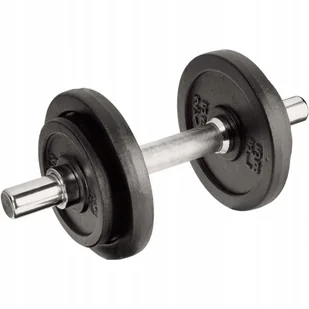 Hantla żeliwna 10 kg Best Sporting śr.30mm - Hantle i ciężarki - miniaturka - grafika 3