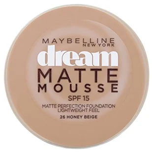 Maybelline Dream Matte Mousse podkład w musie 26 Honey Beige 18ml - Podkłady do twarzy - miniaturka - grafika 2