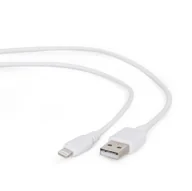 Kable USB - Gembird Kabel USB dedykowany do iPhone 5 i 6/2m (CC-USB2-AMLM-2M-W) - miniaturka - grafika 1