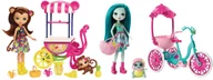 Lalki dla dziewczynek - Mattel Enchantimals Lalka + pojazd FJH11 - miniaturka - grafika 1